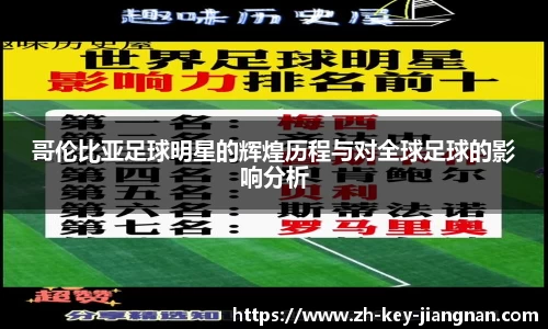 哥伦比亚足球明星的辉煌历程与对全球足球的影响分析